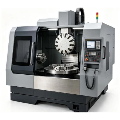 Голям вертикален CNC струг